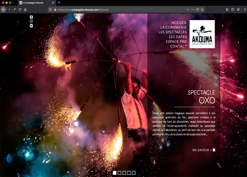 simu Site WEB Akouma